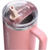 imageSTANLEY Quencher ProTour Flip Straw Tumbler with Leakproof Lid  BuiltIn Straw ampamp Handle  Cupholder Compatible for Travel  Insulated Stainless Steel Cup  BPAFreeSummer Pink Mesa