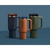 imageSTANLEY Quencher ProTour Flip Straw Tumbler with Leakproof Lid  BuiltIn Straw ampamp Handle  Cupholder Compatible for Travel  Insulated Stainless Steel Cup  BPAFreeDried Pine VRT