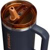 imageSTANLEY Quencher ProTour Flip Straw Tumbler with Leakproof Lid  BuiltIn Straw ampamp Handle  Cupholder Compatible for Travel  Insulated Stainless Steel Cup  BPAFreeTwilight VRT
