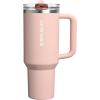 imageSTANLEY Quencher ProTour Flip Straw Tumbler with Leakproof Lid  BuiltIn Straw ampamp Handle  Cupholder Compatible for Travel  Insulated Stainless Steel Cup  BPAFreeOasis Peach Whip Gloss