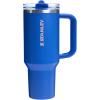 imageSTANLEY Quencher ProTour Flip Straw Tumbler with Leakproof Lid  BuiltIn Straw ampamp Handle  Cupholder Compatible for Travel  Insulated Stainless Steel Cup  BPAFreeOasis Royal Blue