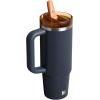 imageSTANLEY Quencher ProTour Flip Straw Tumbler with Leakproof Lid  BuiltIn Straw ampamp Handle  Cupholder Compatible for Travel  Insulated Stainless Steel Cup  BPAFreeTwilight VRT