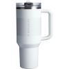 imageSTANLEY Quencher ProTour Flip Straw Tumbler with Leakproof Lid  BuiltIn Straw ampamp Handle  Cupholder Compatible for Travel  Insulated Stainless Steel Cup  BPAFreeFrost Fade