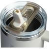 imageSTANLEY Quencher ProTour Flip Straw Tumbler with Leakproof Lid  BuiltIn Straw ampamp Handle  Cupholder Compatible for Travel  Insulated Stainless Steel Cup  BPAFreeCream
