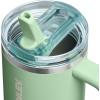 imageSTANLEY Quencher ProTour Flip Straw Tumbler with Leakproof Lid  BuiltIn Straw ampamp Handle  Cupholder Compatible for Travel  Insulated Stainless Steel Cup  BPAFreePistachio