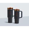 imageSTANLEY Quencher ProTour Flip Straw Tumbler with Leakproof Lid  BuiltIn Straw ampamp Handle  Cupholder Compatible for Travel  Insulated Stainless Steel Cup  BPAFreeTwilight VRT