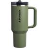 imageSTANLEY Quencher ProTour Flip Straw Tumbler with Leakproof Lid  BuiltIn Straw ampamp Handle  Cupholder Compatible for Travel  Insulated Stainless Steel Cup  BPAFreeDried Pine VRT