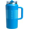 imageSTANLEY Quencher ProTour Flip Straw Tumbler with Leakproof Lid  BuiltIn Straw ampamp Handle  Cupholder Compatible for Travel  Insulated Stainless Steel Cup  BPAFreeAzure Fade