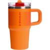 imageSTANLEY Quencher ProTour Flip Straw Tumbler with Leakproof Lid  BuiltIn Straw ampamp Handle  Cupholder Compatible for Travel  Insulated Stainless Steel Cup  BPAFreeGoldenrod Fade