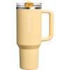 imageSTANLEY Quencher ProTour Flip Straw Tumbler with Leakproof Lid  BuiltIn Straw ampamp Handle  Cupholder Compatible for Travel  Insulated Stainless Steel Cup  BPAFreeOasis Butter Gloss