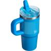 imageSTANLEY Quencher ProTour Flip Straw Tumbler with Leakproof Lid  BuiltIn Straw ampamp Handle  Cupholder Compatible for Travel  Insulated Stainless Steel Cup  BPAFreeAzure Fade