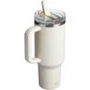 imageSTANLEY Quencher ProTour Flip Straw Tumbler with Leakproof Lid  BuiltIn Straw ampamp Handle  Cupholder Compatible for Travel  Insulated Stainless Steel Cup  BPAFreeCream
