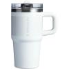 imageSTANLEY Quencher ProTour Flip Straw Tumbler with Leakproof Lid  BuiltIn Straw ampamp Handle  Cupholder Compatible for Travel  Insulated Stainless Steel Cup  BPAFreeFrost Fade