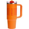 imageSTANLEY Quencher ProTour Flip Straw Tumbler with Leakproof Lid  BuiltIn Straw ampamp Handle  Cupholder Compatible for Travel  Insulated Stainless Steel Cup  BPAFreeGoldenrod Fade