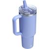 imageSTANLEY Quencher ProTour Flip Straw Tumbler with Leakproof Lid  BuiltIn Straw ampamp Handle  Cupholder Compatible for Travel  Insulated Stainless Steel Cup  BPAFreeHydrangea