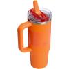 imageSTANLEY Quencher ProTour Flip Straw Tumbler with Leakproof Lid  BuiltIn Straw ampamp Handle  Cupholder Compatible for Travel  Insulated Stainless Steel Cup  BPAFreeGoldenrod Fade