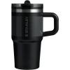 imageSTANLEY Quencher ProTour Flip Straw Tumbler with Leakproof Lid  BuiltIn Straw ampamp Handle  Cupholder Compatible for Travel  Insulated Stainless Steel Cup  BPAFreeBlack Fade
