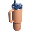 imageSTANLEY Quencher ProTour Flip Straw Tumbler with Leakproof Lid  BuiltIn Straw ampamp Handle  Cupholder Compatible for Travel  Insulated Stainless Steel Cup  BPAFreeToast VRT