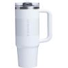imageSTANLEY Quencher ProTour Flip Straw Tumbler with Leakproof Lid  BuiltIn Straw ampamp Handle  Cupholder Compatible for Travel  Insulated Stainless Steel Cup  BPAFreeFrost Fade
