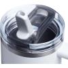 imageSTANLEY Quencher ProTour Flip Straw Tumbler with Leakproof Lid  BuiltIn Straw ampamp Handle  Cupholder Compatible for Travel  Insulated Stainless Steel Cup  BPAFreeFrost Fade