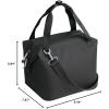 imageStanley All Day Julienne Mini Soft Cooler Bag and Lunch Box  Can Cooler with Handles and Strap  12 Hour Cooling  Insulated Travel Bag with Zipper  BPAFreeBlack