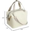 imageStanley All Day Julienne Mini Soft Cooler Bag and Lunch Box  Can Cooler with Handles and Strap  12 Hour Cooling  Insulated Travel Bag with Zipper  BPAFreeCream