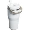 imageStanley IceFlow 20 Flip Straw Tumbler with Handle 30 oz  Twist On Lid and Flip Up Straw  Leak Resistant Water Bottle  Insulated Stainless Steel  BPAFree  ToastFrost