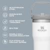imageStanley IceFlow 20 Flip Straw Tumbler with Handle 30 oz  Twist On Lid and Flip Up Straw  Leak Resistant Water Bottle  Insulated Stainless Steel  BPAFree  ToastCitron