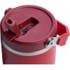 imageStanley IceFlow 20 Flip Straw Tumbler with Handle 30 oz  Twist On Lid and Flip Up Straw  Leak Resistant Water Bottle  Insulated Stainless Steel  BPAFree  ToastChili Red