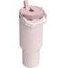 imageStanley IceFlow 20 Flip Straw Tumbler with Handle 30 oz  Twist On Lid and Flip Up Straw  Leak Resistant Water Bottle  Insulated Stainless Steel  BPAFree  ToastRose Quartz