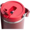 imageStanley IceFlow 20 Flip Straw Tumbler with Handle 30 oz  Twist On Lid and Flip Up Straw  Leak Resistant Water Bottle  Insulated Stainless Steel  BPAFree  ToastCranberry