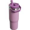 imageStanley IceFlow 20 Flip Straw Tumbler with Handle 30 oz  Twist On Lid and Flip Up Straw  Leak Resistant Water Bottle  Insulated Stainless Steel  BPAFree  ToastLilac