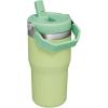 imageStanley IceFlow 20 Flip Straw Tumbler with Handle 30 oz  Twist On Lid and Flip Up Straw  Leak Resistant Water Bottle  Insulated Stainless Steel  BPAFree  ToastCitron