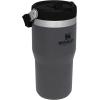 imageStanley IceFlow 20 Flip Straw Tumbler with Handle 30 oz  Twist On Lid and Flip Up Straw  Leak Resistant Water Bottle  Insulated Stainless Steel  BPAFree  ToastCharcoal