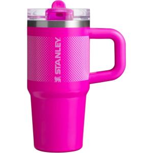 imageSTANLEY Quencher ProTour Flip Straw Tumbler with Leakproof Lid  BuiltIn Straw ampamp Handle  Cupholder Compatible for Travel  Insulated Stainless Steel Cup  BPAFreeVivid Violet Fade