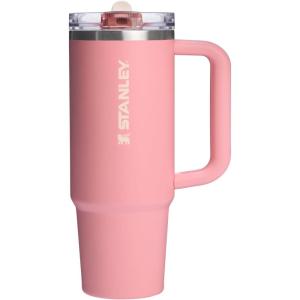 imageSTANLEY Quencher ProTour Flip Straw Tumbler with Leakproof Lid  BuiltIn Straw ampamp Handle  Cupholder Compatible for Travel  Insulated Stainless Steel Cup  BPAFreeSummer Pink Mesa