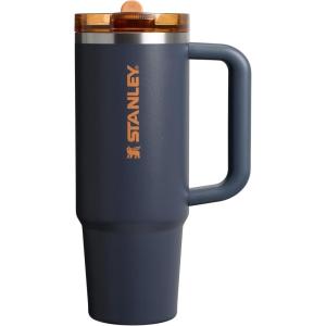 imageSTANLEY Quencher ProTour Flip Straw Tumbler with Leakproof Lid  BuiltIn Straw ampamp Handle  Cupholder Compatible for Travel  Insulated Stainless Steel Cup  BPAFreeTwilight VRT