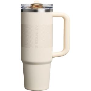 imageSTANLEY Quencher ProTour Flip Straw Tumbler with Leakproof Lid  BuiltIn Straw ampamp Handle  Cupholder Compatible for Travel  Insulated Stainless Steel Cup  BPAFreeCream Fade