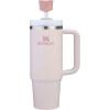 imageSTANLEY Quencher Stay Smooth AntiPucker Straw Topper 2Pack  Ergonomic Sip Through Straw Cap for Tumbler with Handle  Silicone Accessory for Drinking Cup  BPAFreePink Dusk