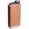 imageStanley Adventure PreParty Flask 8 oz  Leakproof Hip Flask  Hinge Connected Never Lose Cap  Insulated Stainless Steel Liquor Container  BPAFree  Hammertone GreenToast