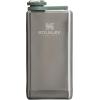 imageStanley Adventure PreParty Flask 8 oz  Leakproof Hip Flask  Hinge Connected Never Lose Cap  Insulated Stainless Steel Liquor Container  BPAFree  Hammertone GreenStainless Steel