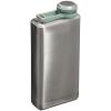 imageStanley Adventure PreParty Flask 8 oz  Leakproof Hip Flask  Hinge Connected Never Lose Cap  Insulated Stainless Steel Liquor Container  BPAFree  Hammertone GreenStainless Steel