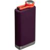 imageStanley Adventure PreParty Flask 8 oz  Leakproof Hip Flask  Hinge Connected Never Lose Cap  Insulated Stainless Steel Liquor Container  BPAFree  Hammertone GreenPlum