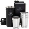 imageStanley Adventure PreParty Nesting Shot Glass Set  4 Shot Glasses in Travel Carrying Case  2 oz Stainless Steel Shooters  BPAFree  Cream GlossMatte Black