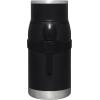 imageStanley Adventure ToGo Food Jar and Spork 24 oz  Vacuum Insulated Thermos Food Container  Wide Mouth Screw On Lid  Packable for Travel  Stainless Steel with Leakproof Lid  BPAFree  Chili RedBlack Glow