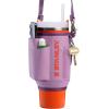 imageStanley All Day Quencher Carry All for 40 oz Tumbler with Handle  Crossbody Bag with Phone Holder Pocket Card Sleeve ampamp Detachable Strap  Water Bottle Carrier Bag  BPAFree  Rose QuartzLilac