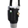 imageStanley All Day Quencher Carry All for 40 oz Tumbler with Handle  Crossbody Bag with Phone Holder Pocket Card Sleeve ampamp Detachable Strap  Water Bottle Carrier Bag  BPAFree  Rose QuartzBlack