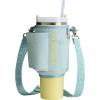 imageStanley All Day Quencher Carry All for 40 oz Tumbler with Handle  Crossbody Bag with Phone Holder Pocket Card Sleeve ampamp Detachable Strap  Water Bottle Carrier Bag  BPAFree  Rose QuartzMist