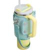 imageStanley All Day Quencher Carry All for 40 oz Tumbler with Handle  Crossbody Bag with Phone Holder Pocket Card Sleeve ampamp Detachable Strap  Water Bottle Carrier Bag  BPAFree  Rose QuartzMist