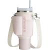imageStanley All Day Quencher Carry All for 40 oz Tumbler with Handle  Crossbody Bag with Phone Holder Pocket Card Sleeve ampamp Detachable Strap  Water Bottle Carrier Bag  BPAFree  Rose QuartzRose Quartz